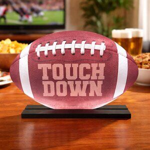 Football “Touch Down” Sign Decor | Sports Fan Home Decor